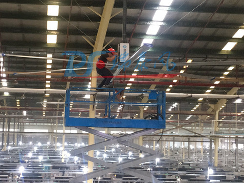 为什么高大型厂房更适合安装大型工业吊扇？瑞泰风环保空调,冷风机
