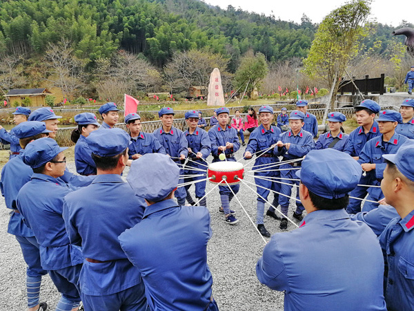 井冈山拓展游戏