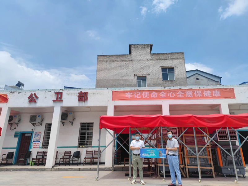全民抗疫，瑞风助力 瑞泰风关爱在行动-湖北麻城市检测点